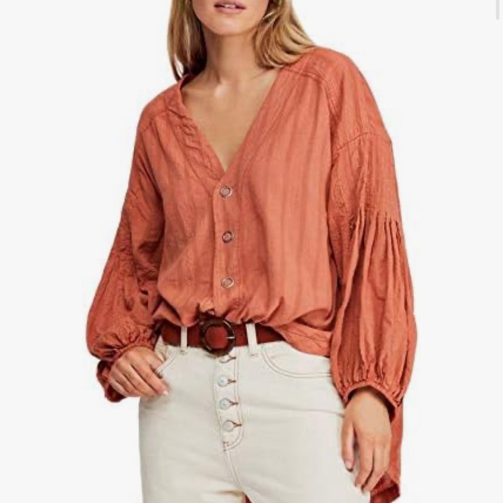 Free People Feel It Still Blouse